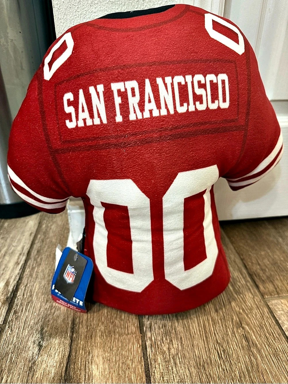 Pegasus Sports San Francisco 49ers #00 Plushlete Red & White NWT